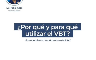 ¿Por qué y para qué utilizar el VBT?
#SoyPabloAñón 
•
•
¿Qué opinas? Te leo 
Co…