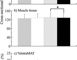 El músculo esquelético y la circunferencia abdominal explican la grasa intramuscular, independientemente de la frecuencia del ejercicio, en hombres japoneses de mediana edad